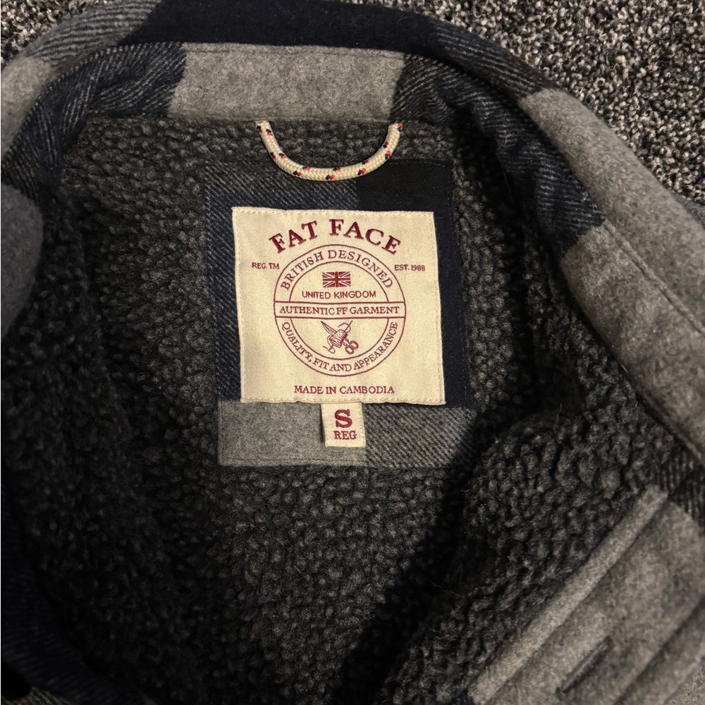 FatFace Wool Shirt Jacket